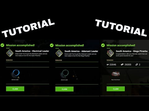 Fishing Planet, South America, Electrical Leader, Adamant Leader, Mega Piranha, Fishmonster Mission