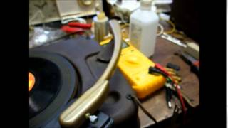 Repair of a 1947 Califone model 6A classroom record player