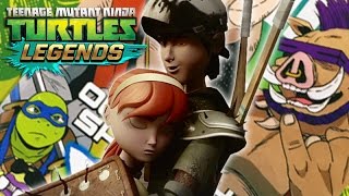 TMNT Legends April O'Neil vs Casey Jones / Teenage Mutant Ninja Turtles Legends gameplay 2017