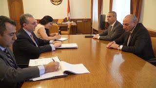 ԱԳ նախարարի հանդիպումը Արցախի նախագահ Բակո Սահակյանի հետ