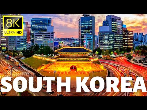 South Korea 8k Ultra HD Video - HDR - Seoul 8k Drone Video