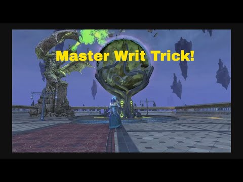 ESO Master Writ Trick!