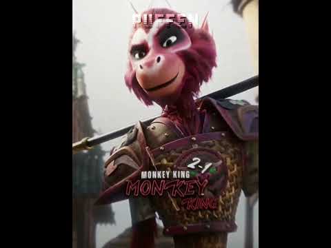 Monkey King Vs Maui #meme #edit #disney #netflix #moana #monkey #monkeyking