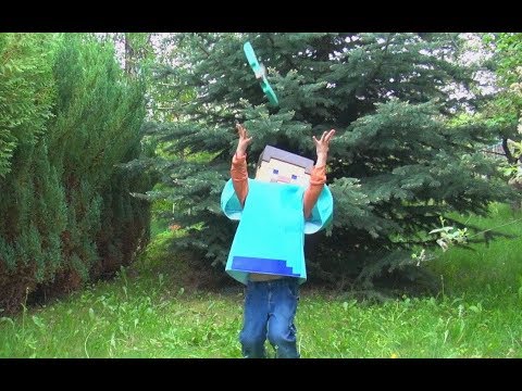 Minecraft Steve Costume Kid Video Review