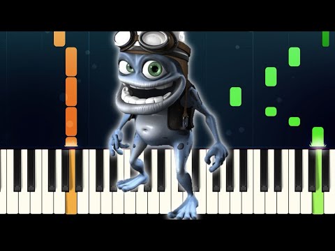 AXEL F- Beverly Hills Cop - Harold Faltermeyer -CRAZY FROG - Piano Tutorial with SHEET MUSIC