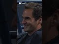 Andrey Rublev Spots Roger Federer Watching Him! ?
