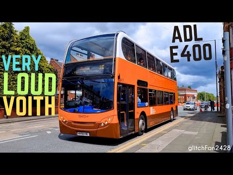 Experience the LOUD Screaming Voith! ADL Enviro 400 19470 MX58VBL [Stagecoach]