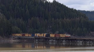 American trains - St. Maries River Railroad - Idaho - April 2023