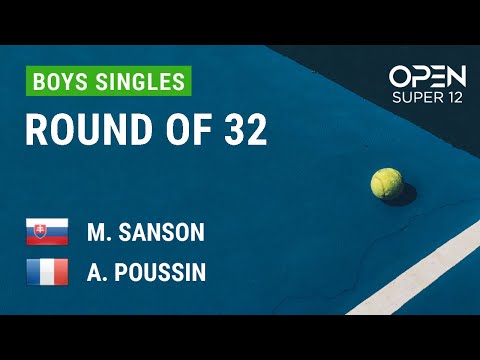 SANSON Matteo VS POUSSIN Arthur - Open Super 12 2024