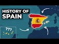 Full History of Spain Summarized On Animated Map