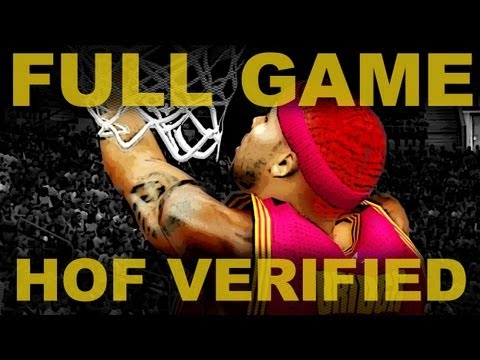 NBA 2k13 MyCAREER - Full Game Hall of Fame Verification | How to Grow YouTube Channel