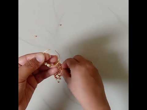 #Hoop#Earrings#New#Shortvideo#Chetana's Art#