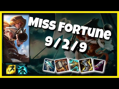 Miss Fortune 11.3 Gameplay Challenger Replay Bot Lane - S11 (9/2/9) - TURKISH