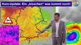 Quick update: A little more to come! Wet until Tuesday, then significantly milder. No flatland wi...