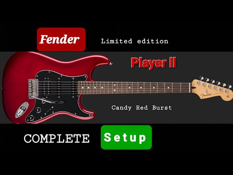 Fender FSR Player II Stratocaster HSS 2024 - Present - Candy Red Burst image 20