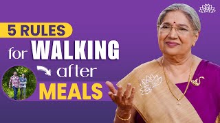 Is It Good to Walk Immediately After Eating Food? | Post Meal Movement |  Workout For Digestion