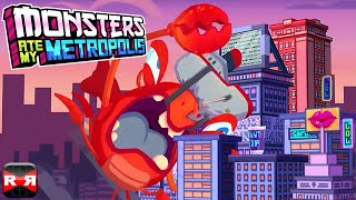 Monsters Ate My Metropolis (By [adult swim]) - iOS / Android - Gameplay Video