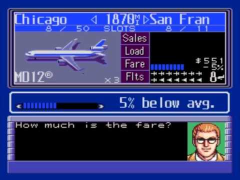 Aerobiz Supersonic Megadrive