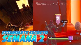 donde esta el estandarte secreto de la semana 2 temporada 8 fortnite - estandarte semana 4 temporada 8 fortnite