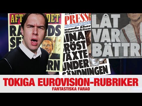 [FARAO] Tokiga Eurovision-rubriker- NRJ SWEDEN