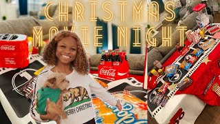 Christmas Movie Night | Vlogmas Day 9