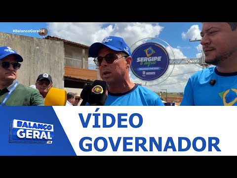 Confira vídeo de André Moura e Fábio Mitidieri juntos hoje em Malhada dos Bois - BGT