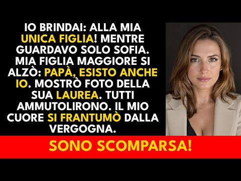 Ho nascosto lesistenza di mia figlia — MA ORA il loro brindisi allunica figlia mi ha distrutto