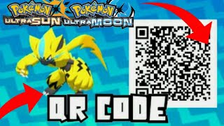 NEW ZERAORA QR CODE EVENT IN POKEMON ULTRA SUN/MOO