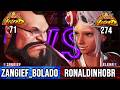 Street Fighter 6 Zangief Vs Elena SF6 Pro Ranked Match