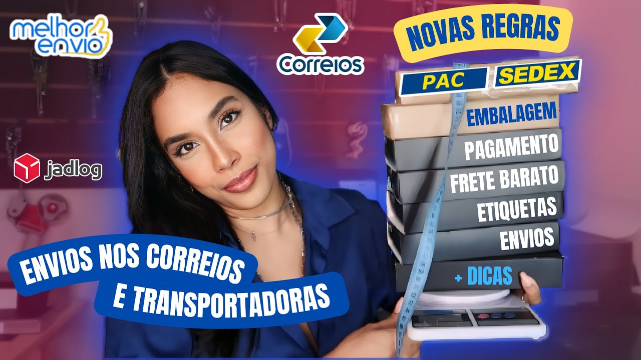 COMO ENVIAR SEU PRODUTO POR CORREIO EM 2024 + DESCONTO NO FRETE *PASSO A PASSO*|Melhor Envio