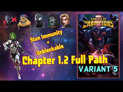 Variant 5  - 1.2 Stun Immunity + Unblockable Full Path w/ Gamora Boss take-downs