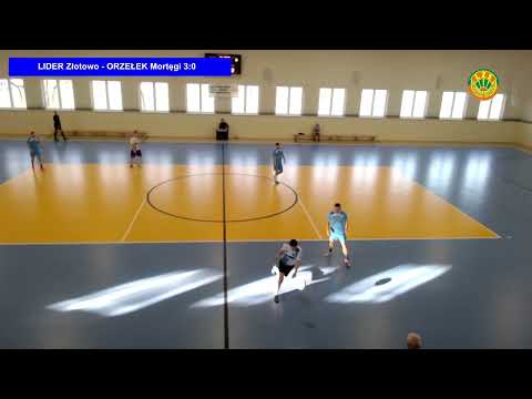 LIDER Złotowo - ORZEŁEK Mortęgi 12:1 (6:1) (Byszwałd, 13.02.2022 r.)