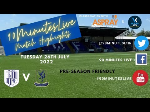 WARE FC v ENFIELD TOWN FC Pre Season Non-League Football game 2022/23