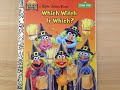 Sesame Street S Which Witch Is Which Read Aloud
