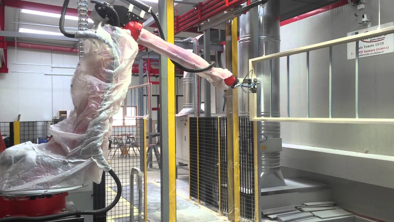 Francesco the Spray Painting Robot