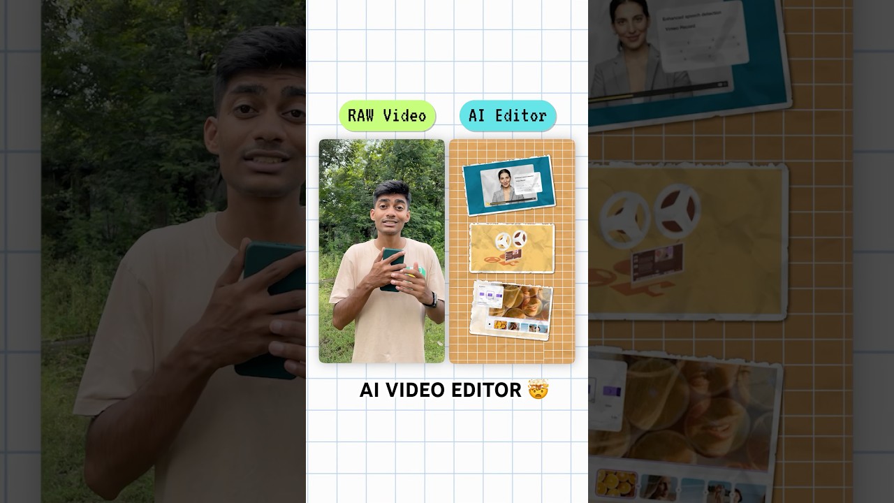 Edit Videos With AI in Minutes🤯 #shorts