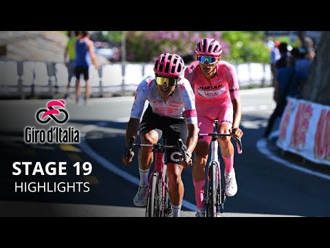Giro d'Italia 2025 - Stage 19 highlights - Will Isaac Del Toro keep his pink jersey ?