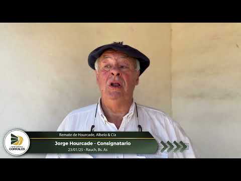 23/01/25 - Jorge Hourcade - Hourcade, Albelo & Cía - Rauch, Bs As