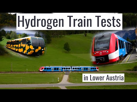 ÖBB Hydrogen Train in Austria - Coradia iLint Test at Schneebergbahn