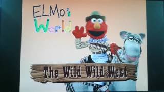DVD Opening of Elmos World: Wild Wild West