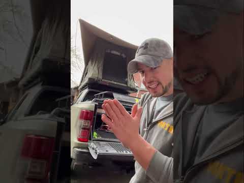 Dachzelt klar machen für Nächte bis -40 grad C. 🥶