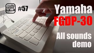 Video thumbnail for CoffeBeats #57 - Yamaha FGDP-30 - all sounds demo by coffebeats