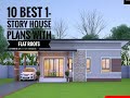 10 Best One Story House Plan With Flat Roof Design