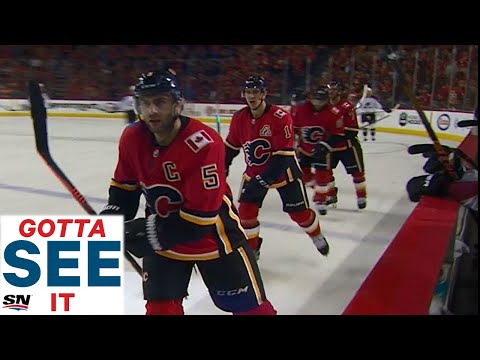 GOTTA SEE IT: Flames Torch Avalanche For 5-Straight Goals In 3rd