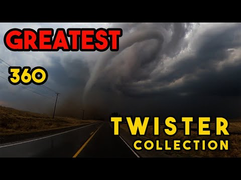 The GREATEST Tornado 360 Intercept Video Timelapse Collection Known To Man