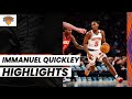Immanuel Quickley 40-PIECE CAREER HIGH | NY Knicks VS. HOUSTON ROCKETS (Mar. 27, 2023)