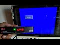 NO SIGNAL PRESS TV REMOTE CONTROL INPUT OR SOURCE