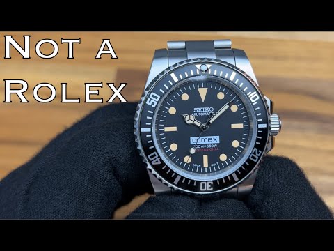 Watch People HATE This!  Seiko Comex Diver: Rolex Alternative