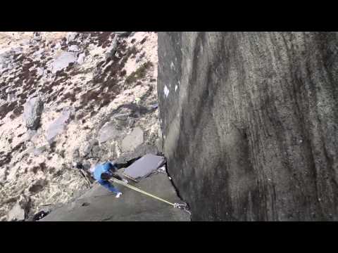Tom Randall 2nd ascent 'Appointment with Death', E9 6c, Wimberry, UK