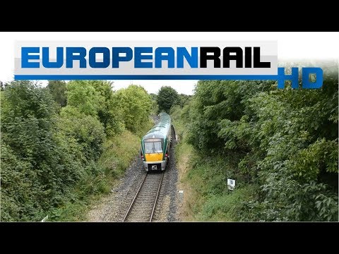 Iarnród Éireann Irish Rail ICR 22000 DMU 22011 passes Kilcock 1850 Station